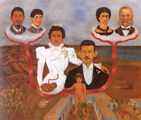 Frida Kahlo - My Parents, My Grandparents and I c.1936