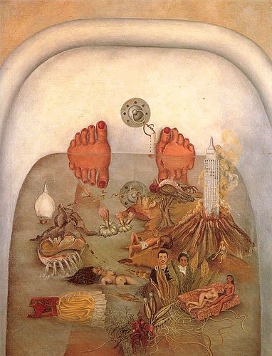 Frida Kahlo  What I Saw in the Water  1938