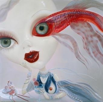 中．楊納 熱帶魚(195x200cm)2006yangna