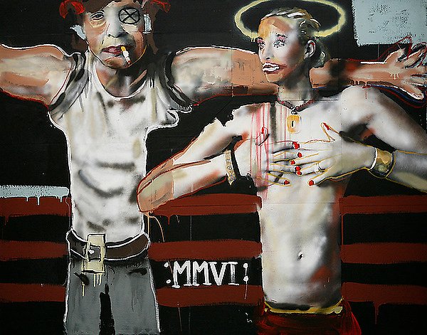 John Cougar Mellencamp painting titled 「mmvi」