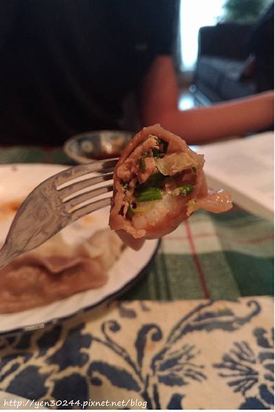 包了絞肉, 蔥, 小黃瓜細絲, 1%2F3個大蝦仁