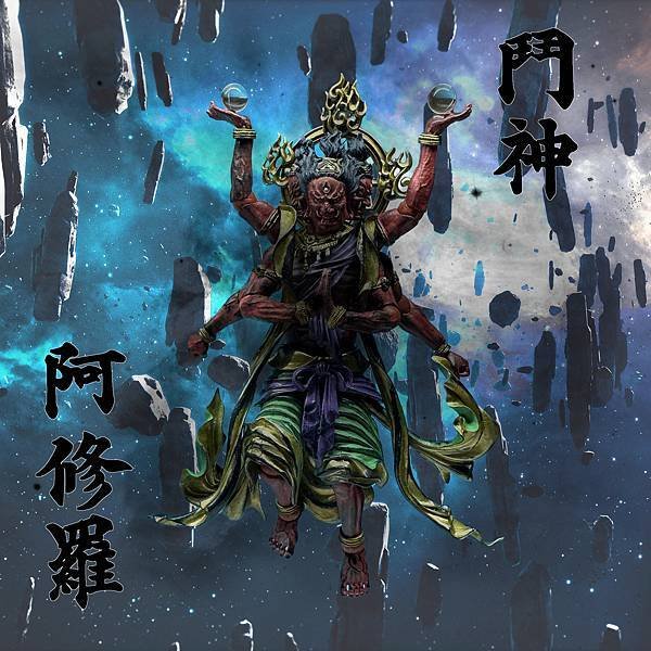 山口式 阿修羅 塗裝版 佛像系列[2分鐘簡易開箱]