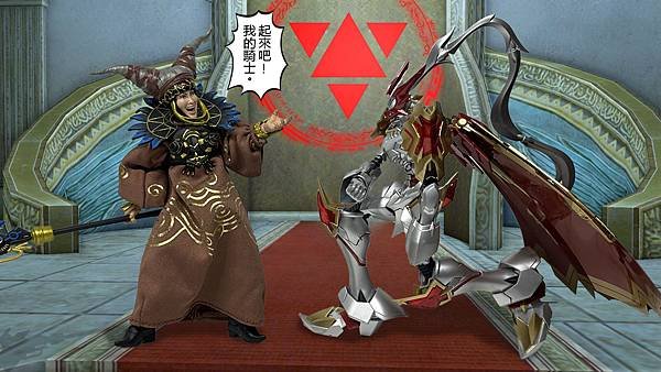 萬代FRS 數碼寶貝 紅蓮騎士獸 公爵獸 增幅版 組裝模型[