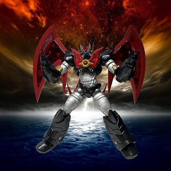 魔神凱薩 無敵鐵金剛 GSC好微笑 MODEROID 組裝模