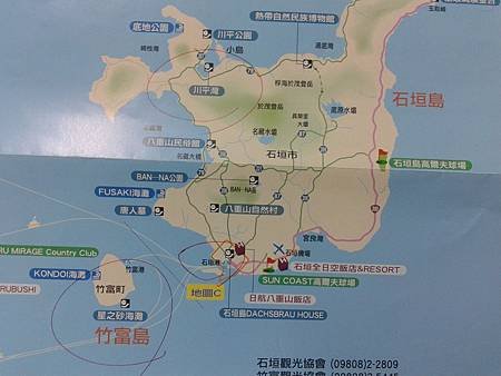 石垣島地圖