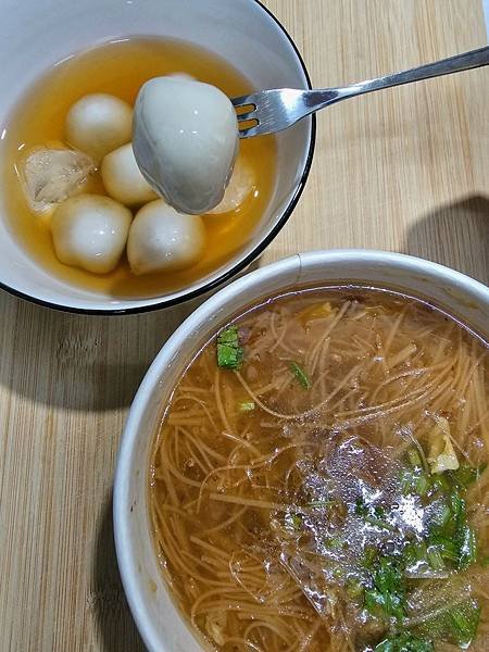 【彰化｜員林】員林湯圓｜員林麵線｜晴光湯圓｜可鹹可甜｜大腸麵