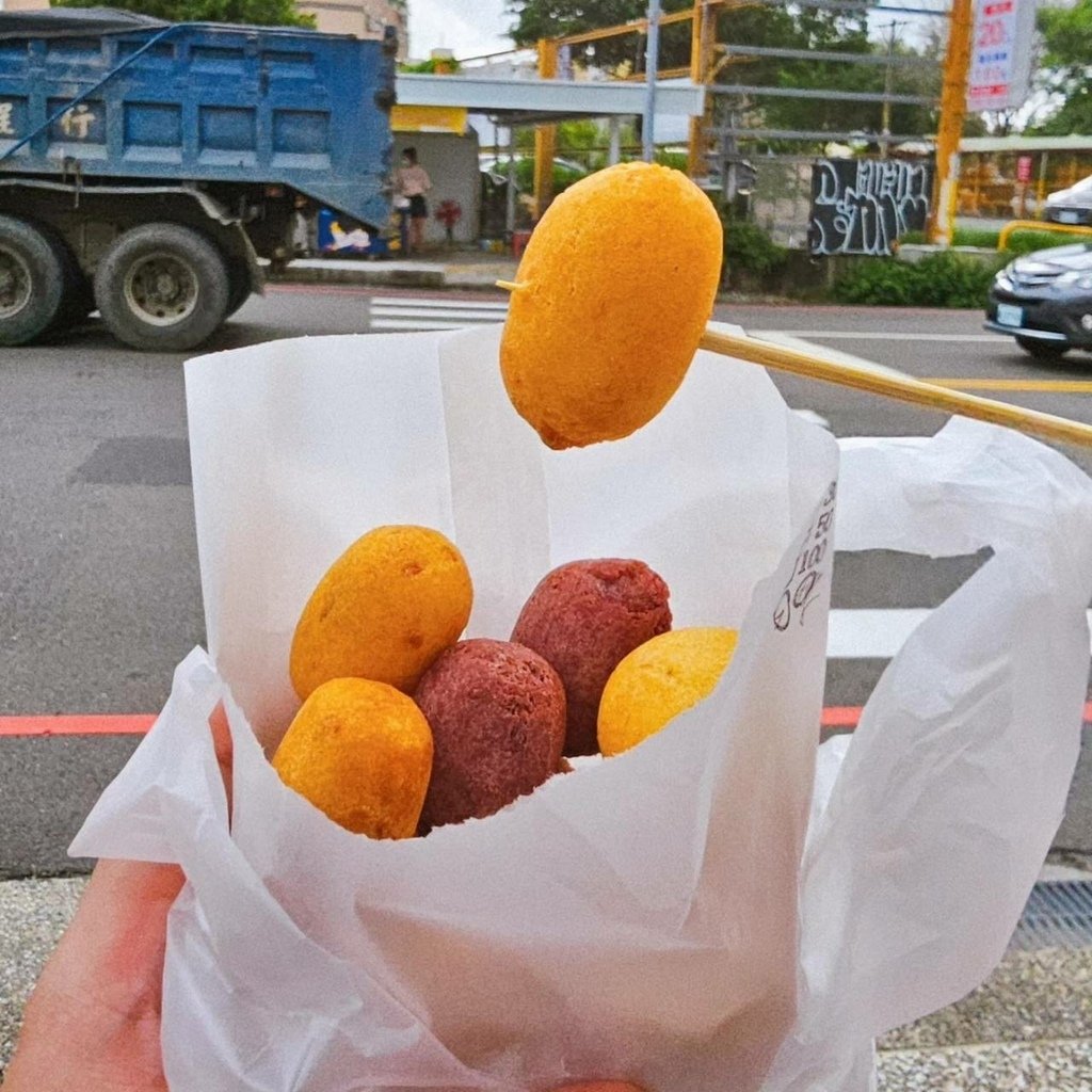 【彰化｜員林】員林下午茶｜原救國團旁的公園地瓜球｜員林地瓜球