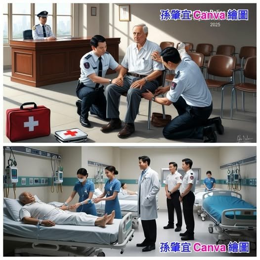 70歲的我：第一次坐救護車送往醫院急診