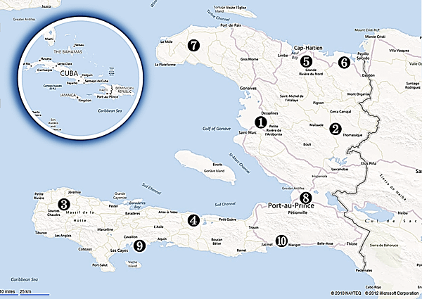 Haiti Map