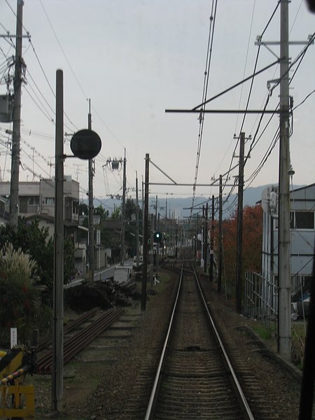 搭京福電鐵去北野白梅町 