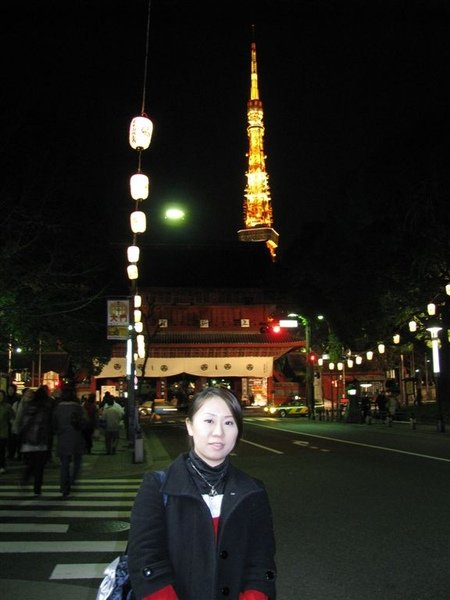 我, 增上寺, 東京鐵塔