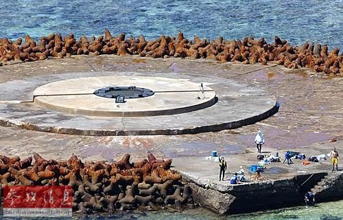 日本人工島嶼-衝之鳥礁