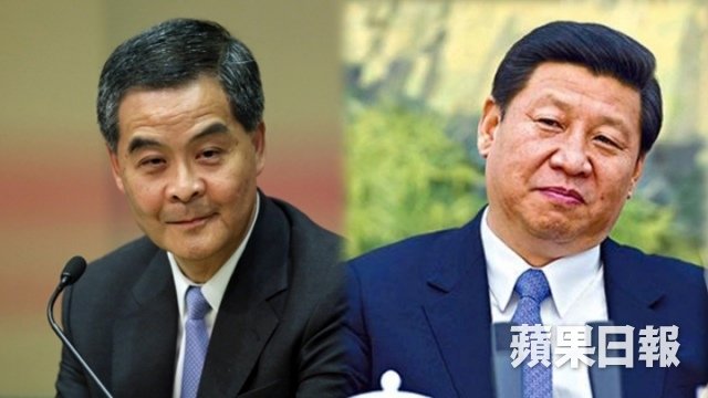 梁振英&amp;習近平