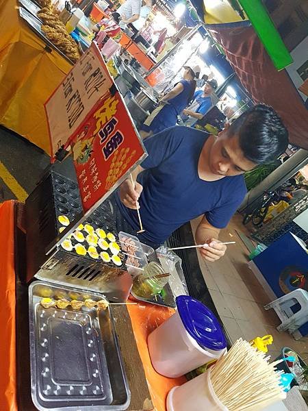 Jonker Walk 美食: 烤鸟蛋