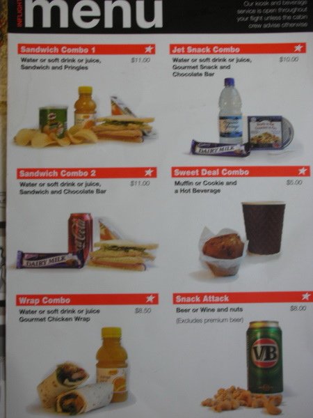 捷星menu