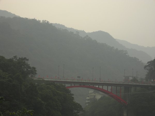 烏來山景