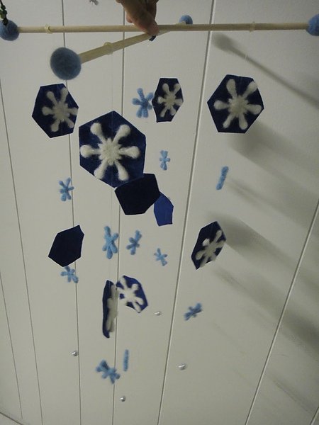 雪花片片風鈴