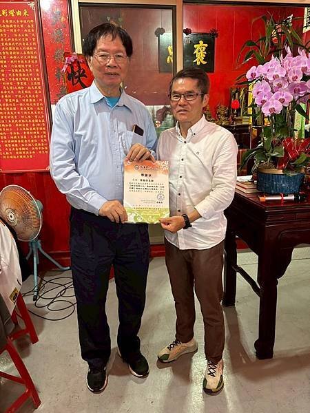 國立聯合大學文觀系二年級學生參訪塯公圳取水口暨新店褒忠義民廟