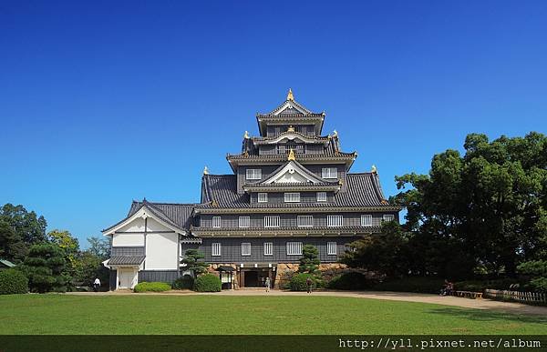 金烏城 岡山城