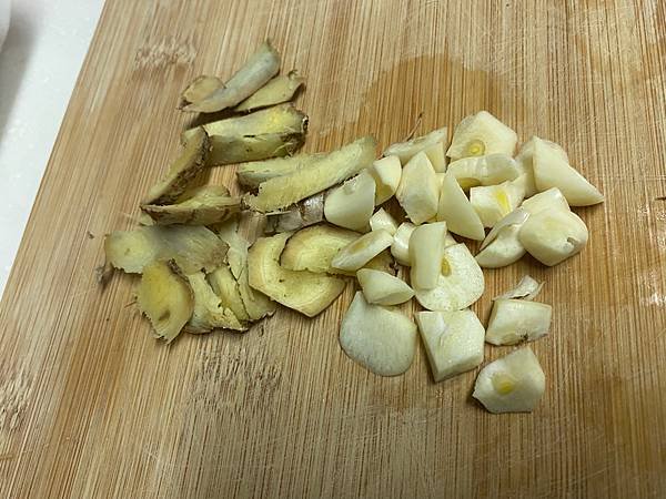 去腥的醃漬物備料