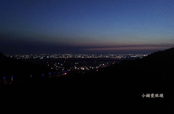 大肚山上夜景 藍色公路 台中