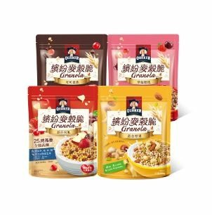 QUAKER 桂格 繽紛麥穀脆水果早餐麥片300g