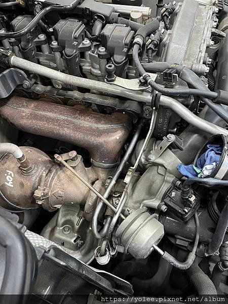 Mercedes-Benz W205 C300 渦輪真空調節