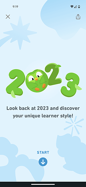 喬治連續650天使用Duolingo (Duolingo的「