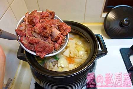 清燉牛肉湯料理教學019