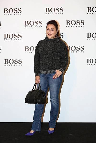時尚名媛 王心怡出席BOSS女裝新光三越A9專賣店開幕活動
