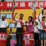 家揚加油一人當選五人服務