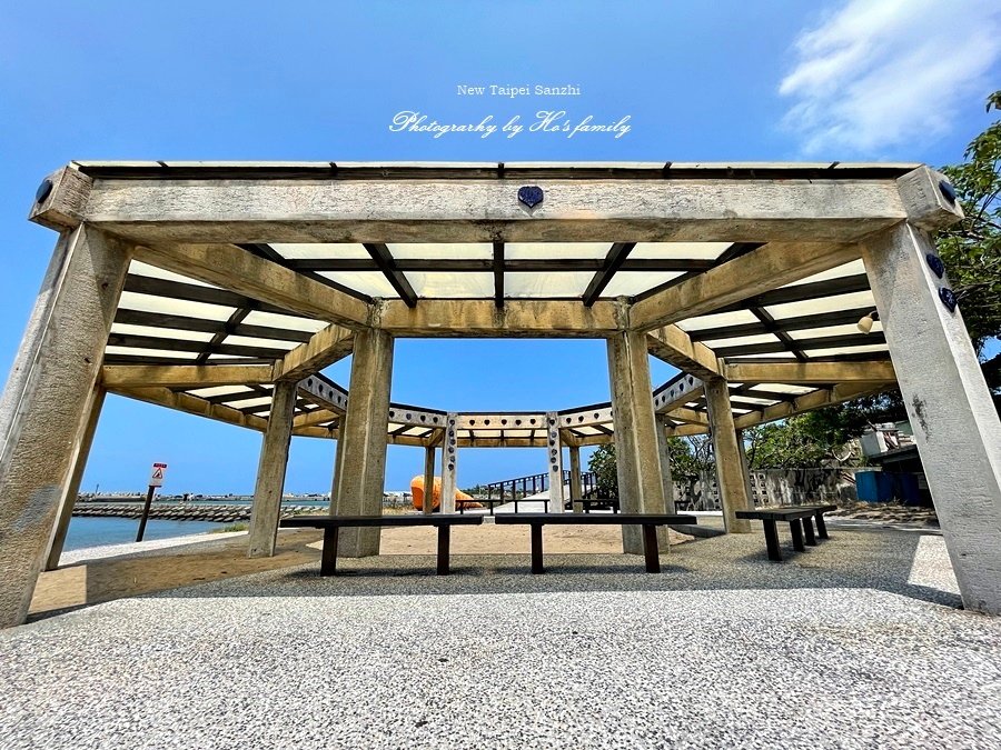 【新北淺水灣景點】芝蘭公園海上觀景平台～玩水玩沙ig打卡新景點20.JPG