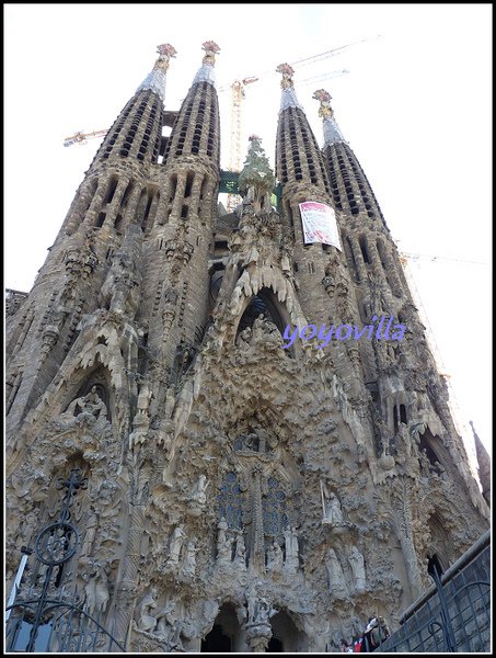 西班牙 巴塞隆納 聖家堂 Sagrada Familia, Barcelona, Spain
