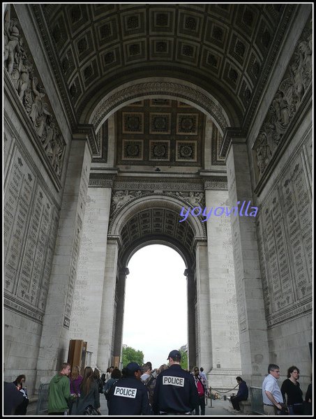 法國 巴黎 凱旋門 Arc de Triomphe, Paris, France