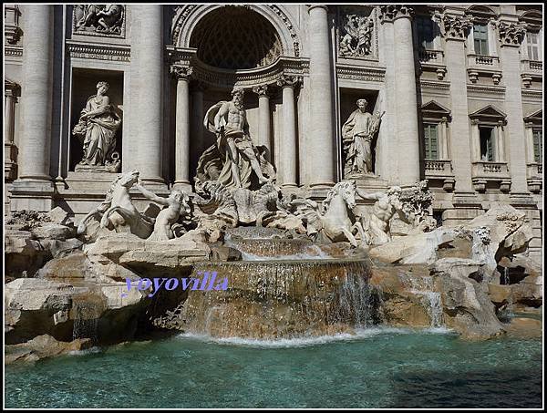 意大利 羅馬 特萊維噴泉 Fontana di Trevi, Rome, Italy
