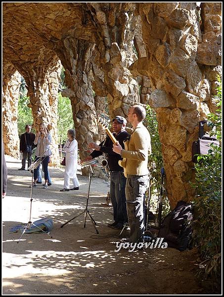 西班牙 巴塞隆納 高第 奎爾公園 Parc Güell, Barcelona, Spain