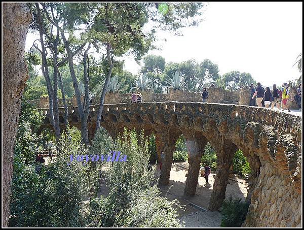 西班牙 巴塞隆納 高第 奎爾公園 Parc Güell, Barcelona, Spain