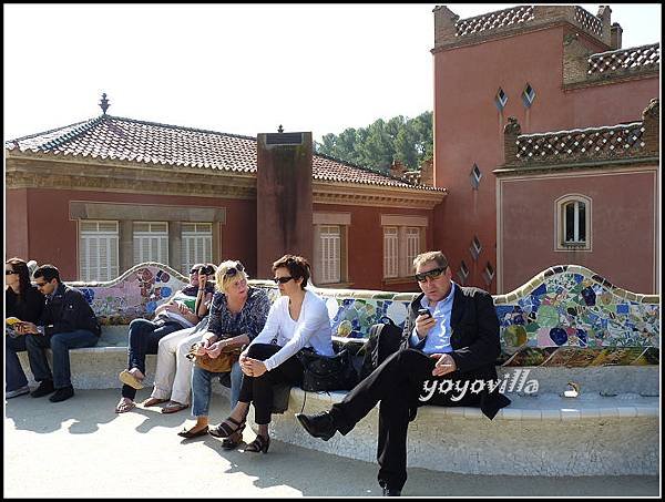 西班牙 巴塞隆納 高第 奎爾公園 Parc Güell, Barcelona, Spain