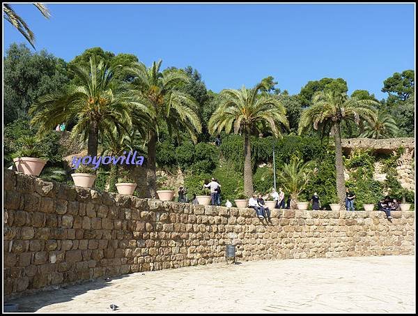 西班牙 巴塞隆納 高第 奎爾公園 Parc Güell, Barcelona, Spain