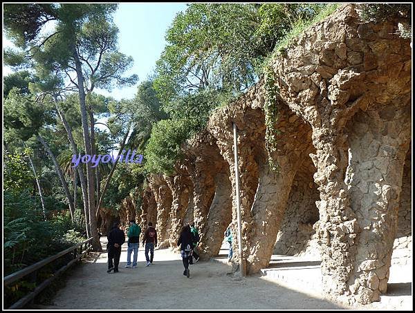 西班牙 巴塞隆納 高第 奎爾公園 Parc Güell, Barcelona, Spain