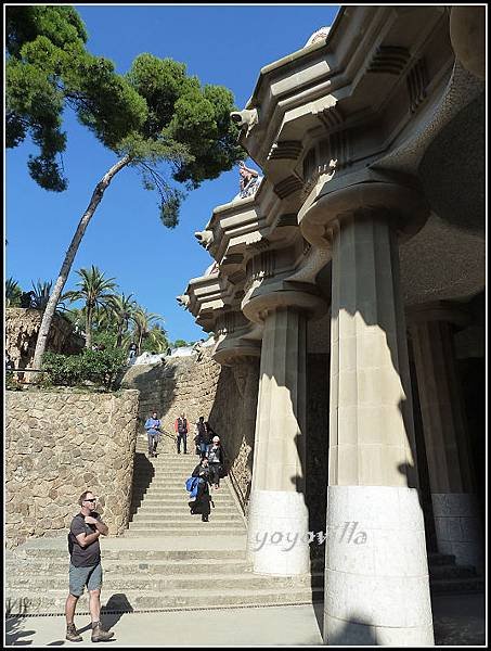 西班牙 巴塞隆納 高第 奎爾公園 Parc Güell, Barcelona, Spain