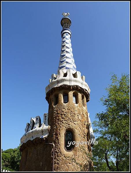 西班牙 巴塞隆納 高第 奎爾公園 Parc Güell, Barcelona, Spain