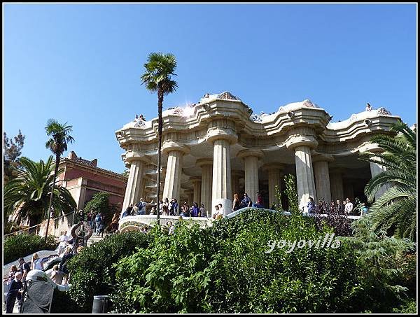 西班牙 巴塞隆納 高第 奎爾公園 Parc Güell, Barcelona, Spain