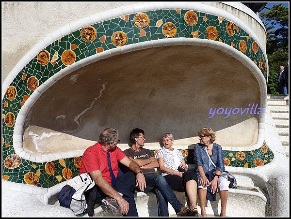 西班牙 巴塞隆納 高第 奎爾公園 Parc Güell, Barcelona, Spain