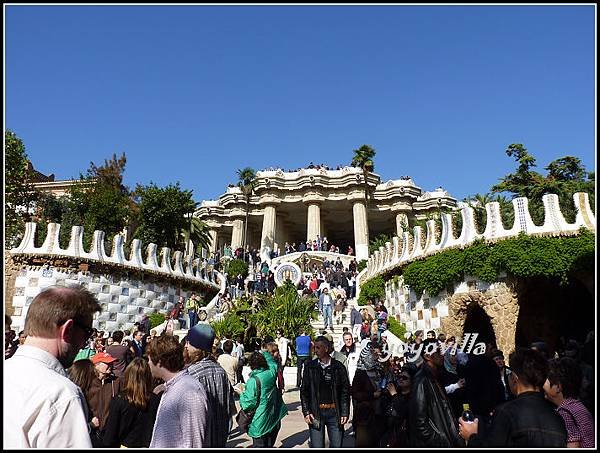 西班牙 巴塞隆納 高第 奎爾公園 Parc Güell, Barcelona, Spain