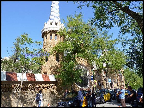 西班牙 巴塞隆納 高第 奎爾公園 Parc Güell, Barcelona, Spain