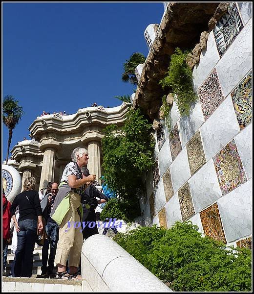 西班牙 巴塞隆納 高第 奎爾公園 Parc Güell, Barcelona, Spain