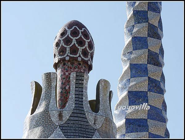 西班牙 巴塞隆納 高第 奎爾公園 Parc Güell, Barcelona, Spain