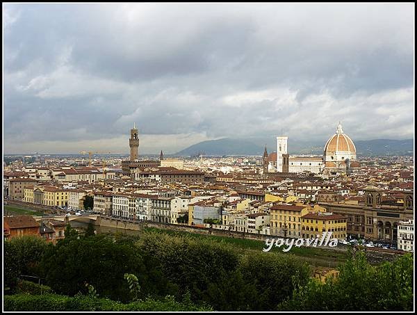 意大利 佛羅倫斯 米開朗基羅廣場 Piazzale Michelangelo, Florence, Italy 