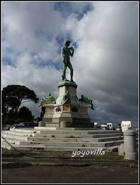 意大利 佛羅倫斯 米開朗基羅廣場 Piazzale Michelangelo, Florence, Italy 